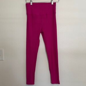 Carbon38 High Rise Ribbed 7/8 Leggings